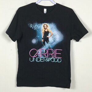 Carrie Underwood band tee concert tour Blown Away country music artist black M